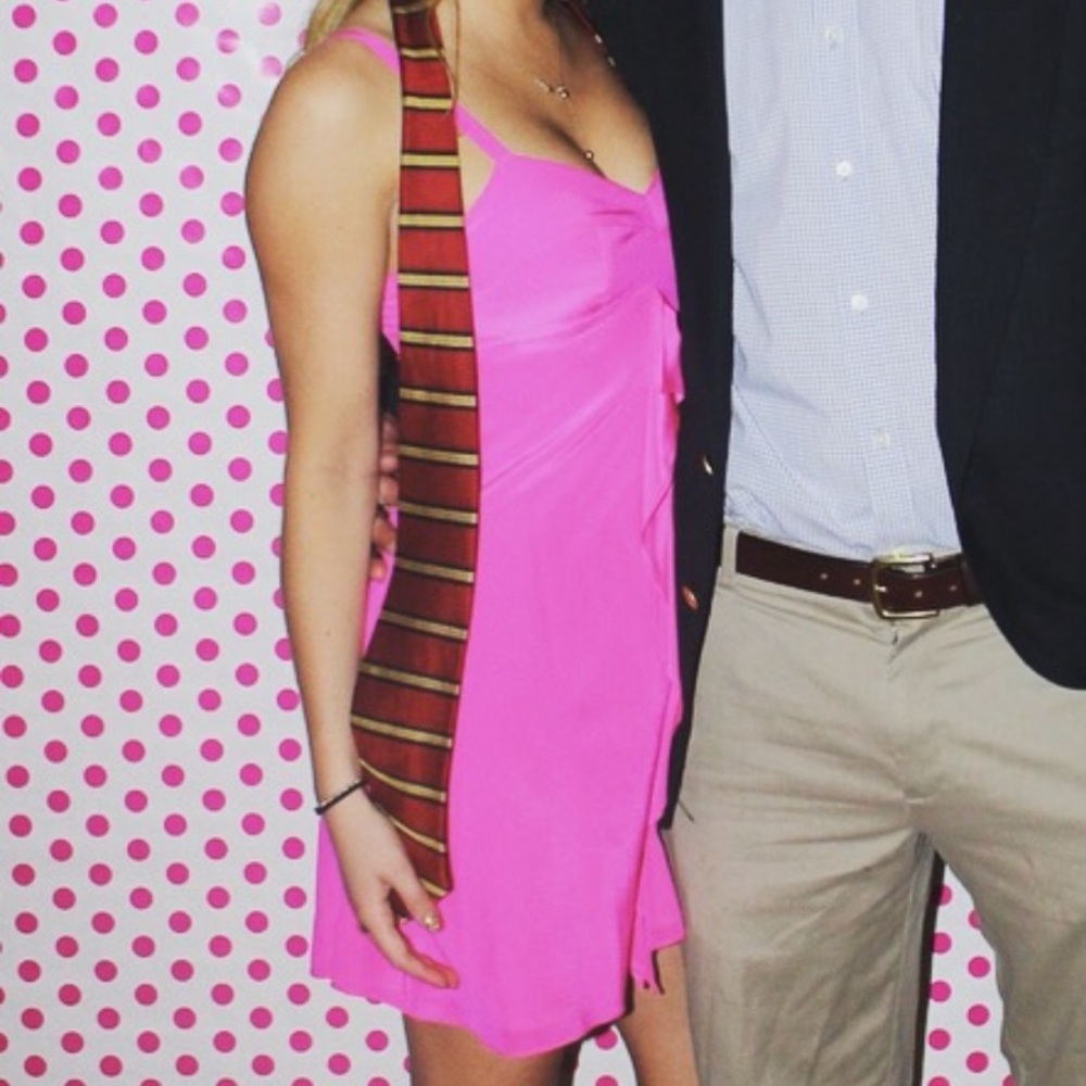 Hot pink Amanda Uprichard Dress